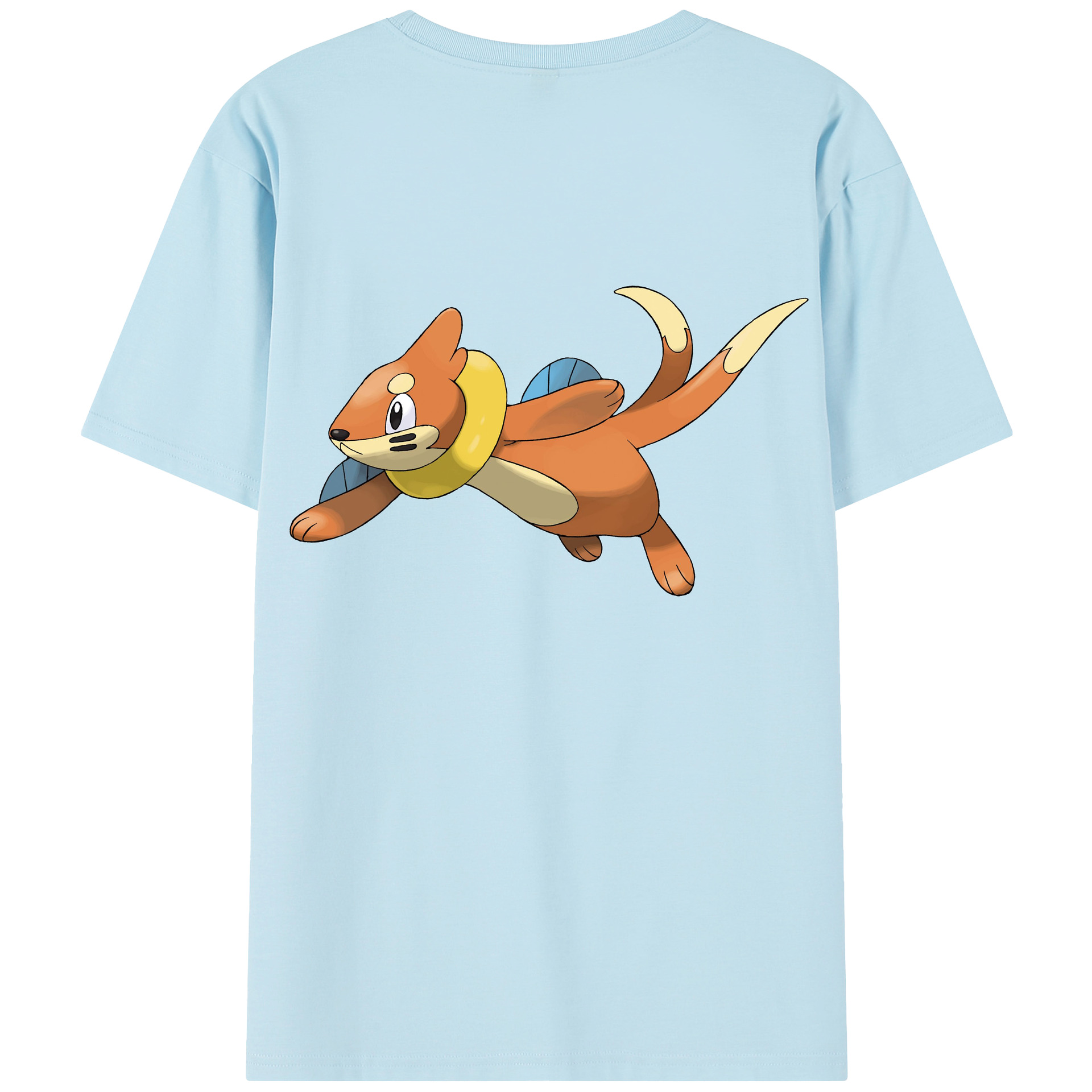 （画像用） ポケットモンスター Pokémon 綿100％半袖Tシャツ（背面プリント）